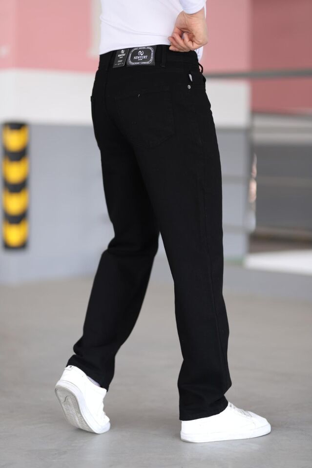 Baggy Erkek Kot Pantolon Siyah