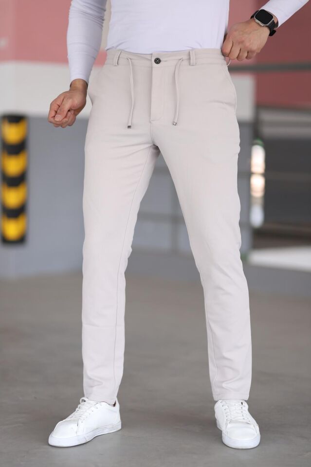 Jogger Erkek Pantolon Taş Rengi