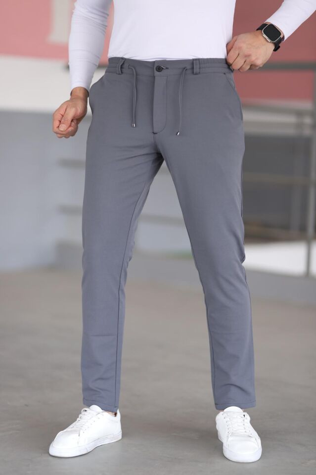 Jogger Erkek Pantolon Koyu Gri