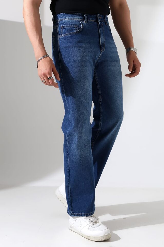 DENİM KUMAŞ BAGGY PANTOLON