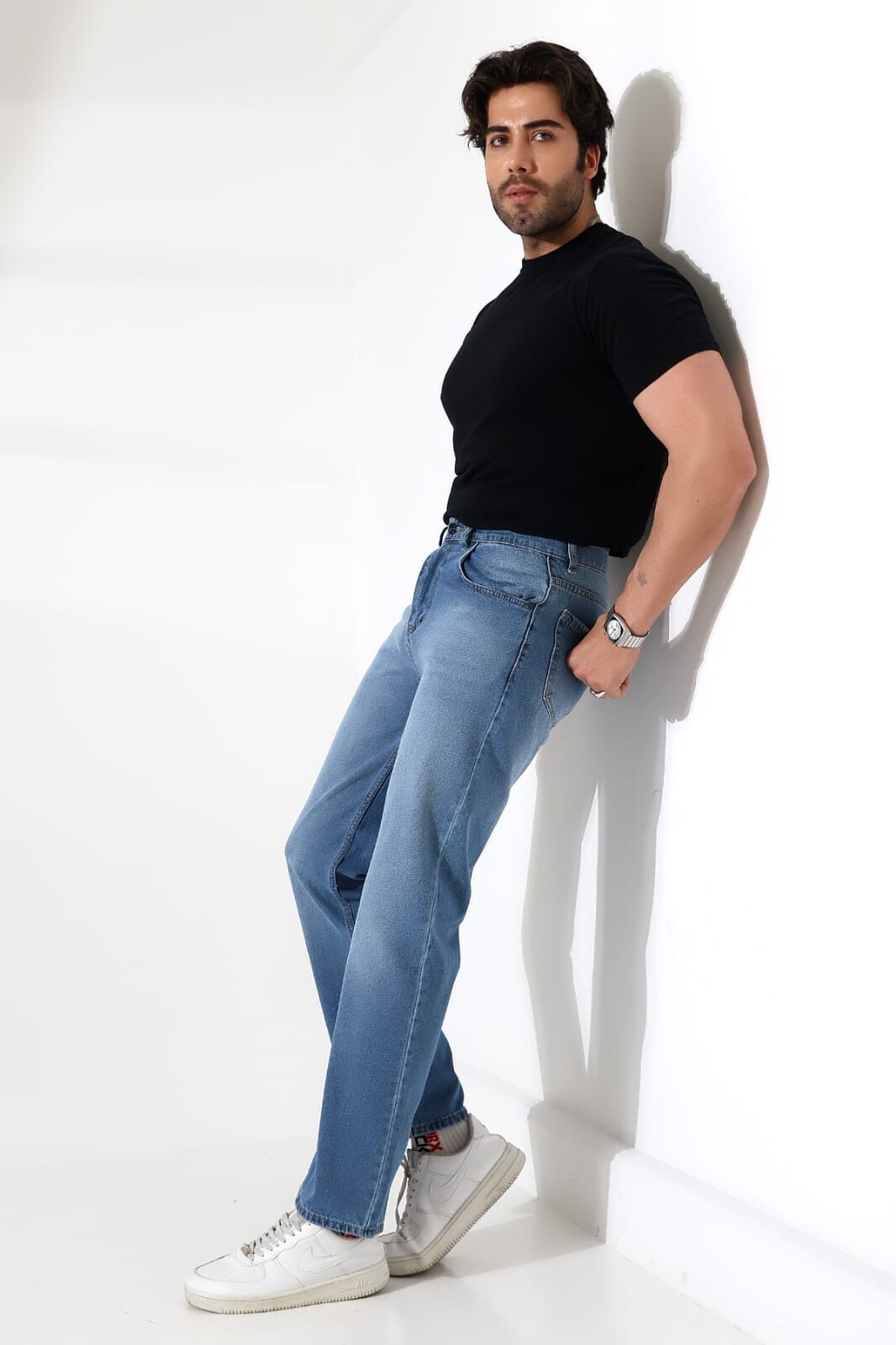 DENİM KUMAŞ BAGGY PANTOLON