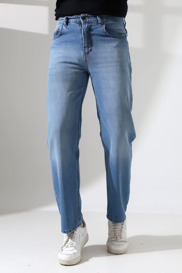 DENİM KUMAŞ BAGGY PANTOLON