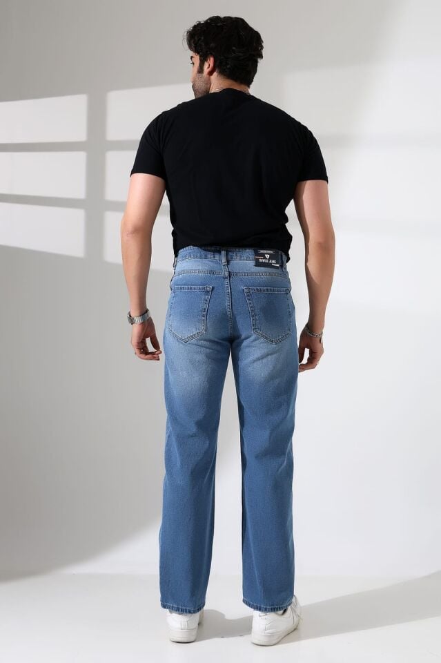 DENİM KUMAŞ BAGGY PANTOLON
