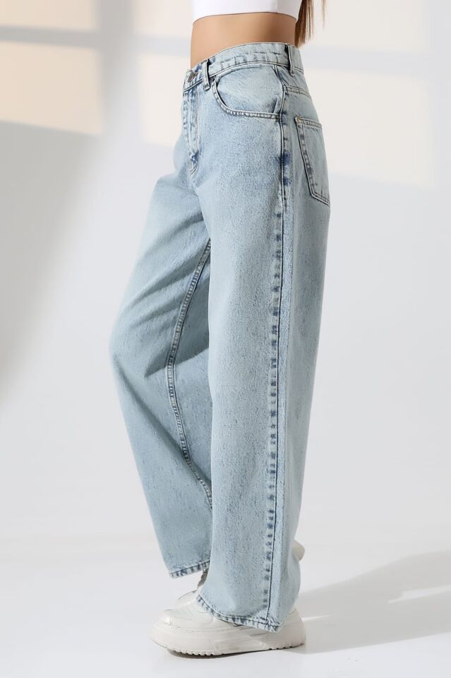 Salaş baggy ünisex kalıp kot pantolon/ücretsiz kargo/
