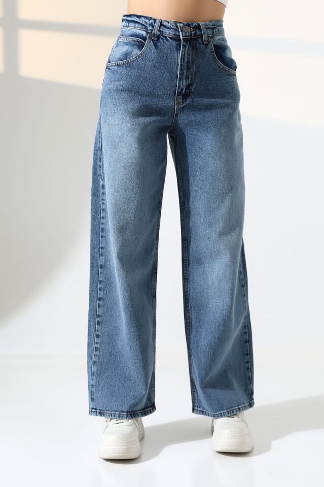 Salaş baggy ünisex kalıp kot pantolon/ücretsiz kargo/