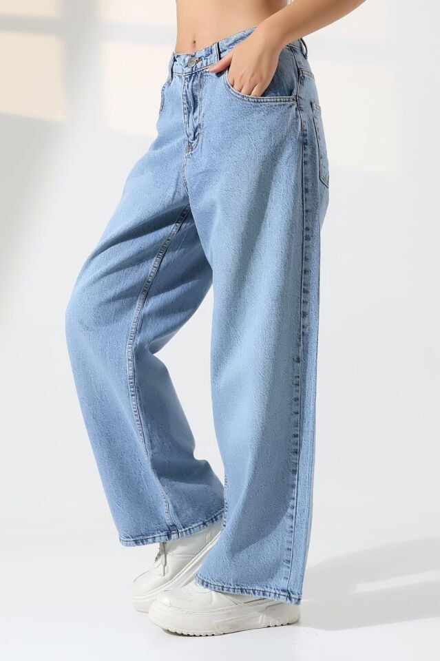 Salaş baggy ünisex kalıp kot pantolon/ücretsiz kargo/