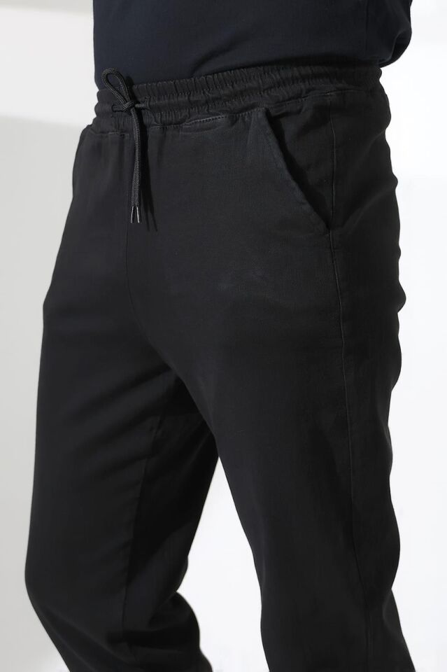 Jogger pantolon ünisex kalıp likralı bel paça lastik ücretsiz kargo