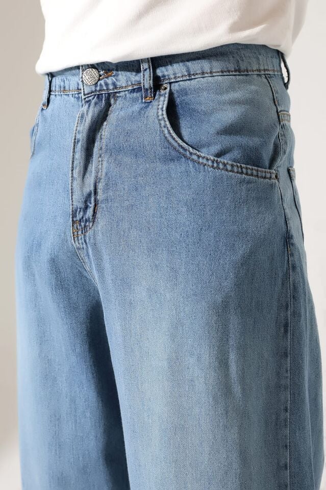 Salaş baggy ünisex kalıp kot pantolon/ücretsiz kargo/